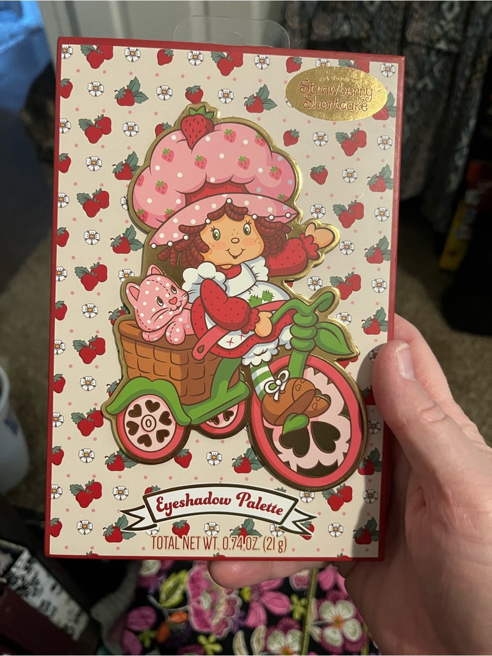 Strawberry Shortcake Pink Eyeshadow Palette
